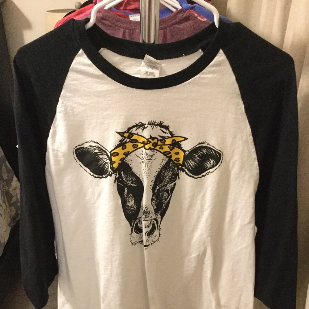 Cute Cow Raglan